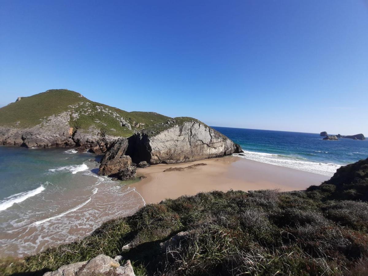 El Canton De Poo, Agradable Casa Adosada A 800M De La Playa Vv-2256-As Llanes Bagian luar foto